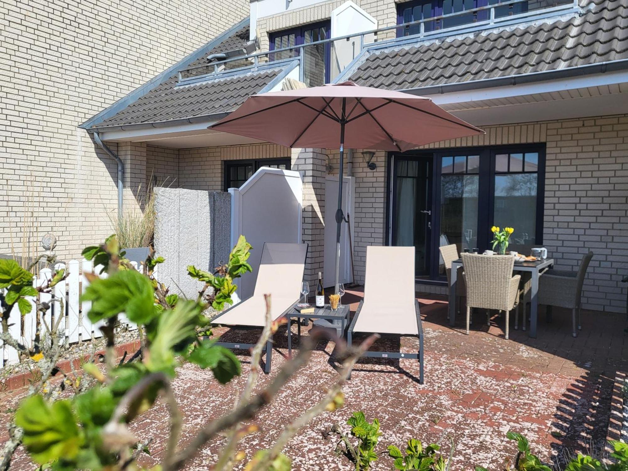 Ferienwohnung Deichglueck - Direkt Am Boehler Sandstrand Санкт-Петер-Ординг Экстерьер фото